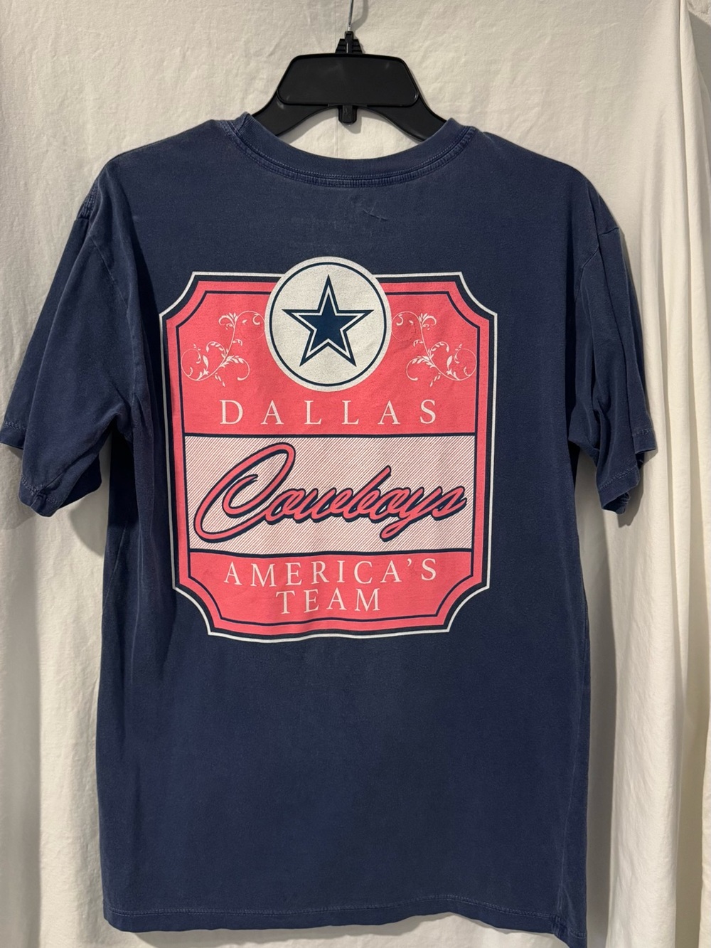 Dallas Cowboys Navy Short-Sleeve Graphic Tee